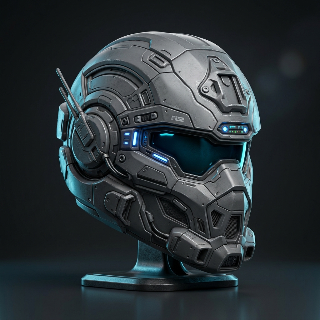 Casco Sci-Fi